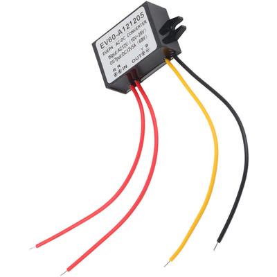 Ej.life - ac 10-28V zu dc 12V Abwärtswandler, AC-DC-Abwärtslademodul Spannungsversorgungsregler(5A) Image
