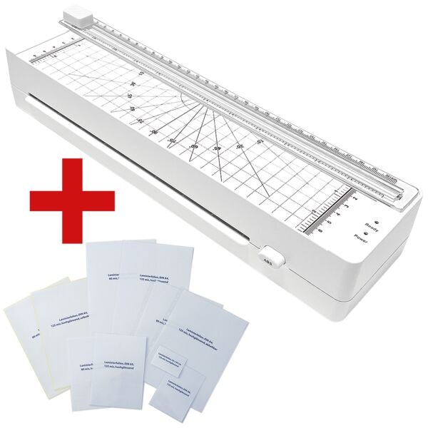 OTTO Office Laminiergerät »OL 220-C« A4 inkl. Laminierfolien-Starter-Kit, 34.5x7.7x9.5 cm Image