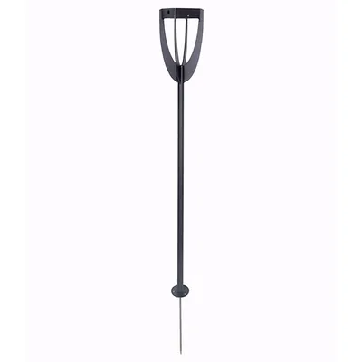 Les Jardins Tulip Torch Outdoor Solar LED Post Light