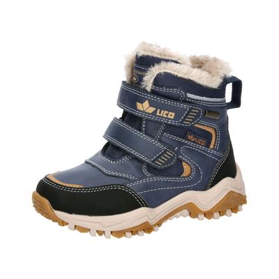 Winterboots LICO "Winterboot Sigsten V", Gr. 33, blau, Synthetik, Schuhe Image
