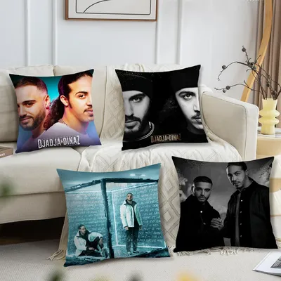Band Djadja & Dinaz Kissenbezug, bequemes weiches Kissen für Sofa, Heimbüro, Dekoration und Image