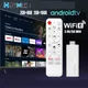 Android TV Stick H96 MAX Allwinner H313 con telecomando vocale 4K HDR 2.4G 5G wifi6 2GB 8GB 16GB