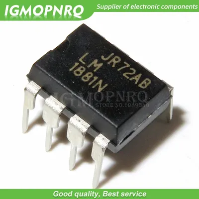 5 stücke lm1881n lm1881 1881n 1881 dip-8 video ics video sync separator 8-pdip 0 bis 70 neues Image