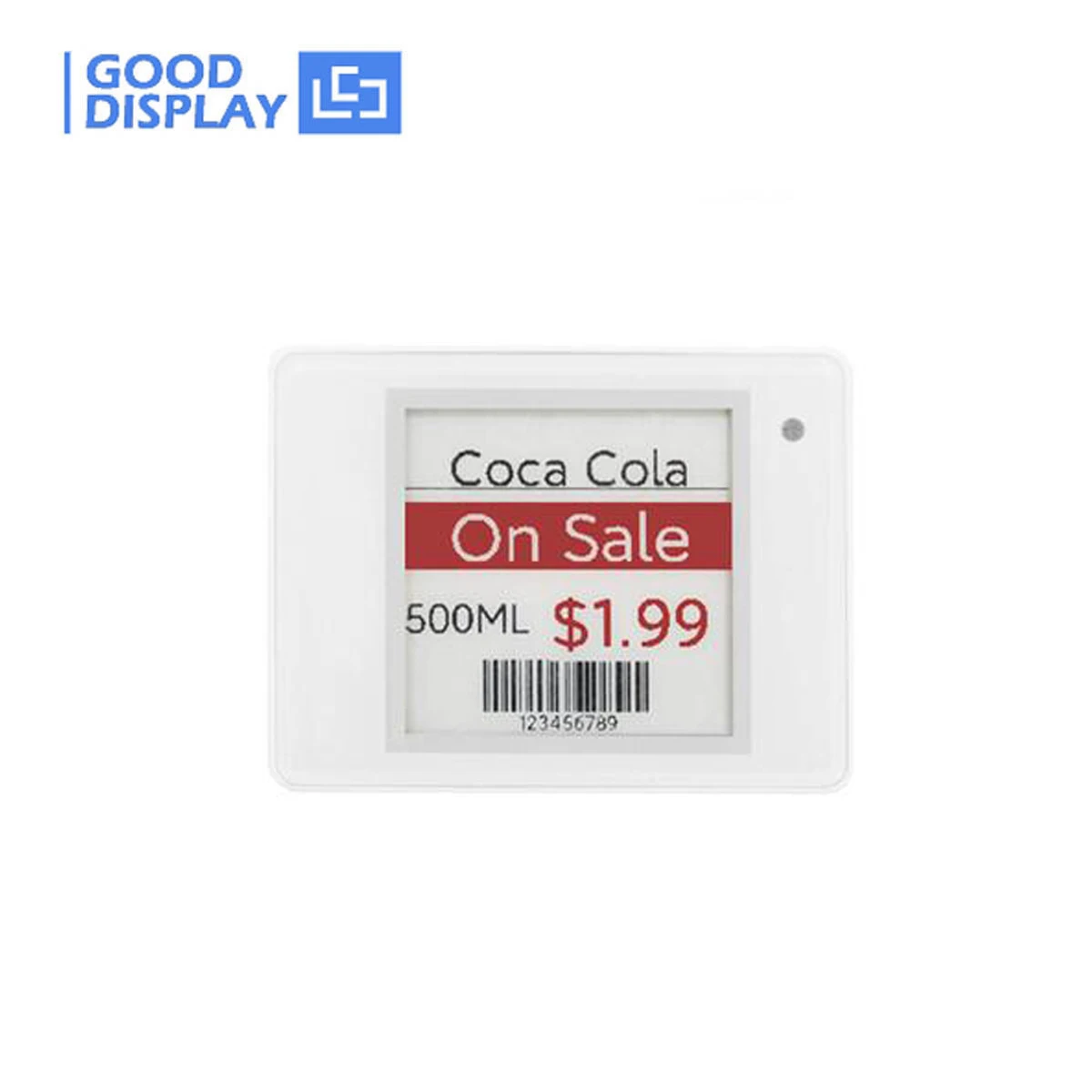 1,54'' Farbe E-Paper Digitales Preisschild Anpassbares NFC E-Ink Elektronisches Regaletikett ET0154 Elektronische Preisschildkarte ESL Image