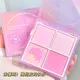 4 colors Blush Palette Blush On with Highlighter Delicate Powder Easy to use Creamy Pink Long Lasting Waterproof
