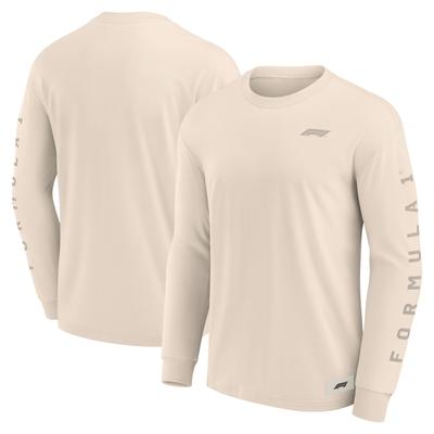 Formula 1 Elevated Supersoft Jersey Langarm-T-Shirt – Whitecap Grey – Unisex Image