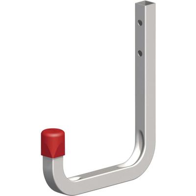 Alfer - Wandhaken t 15 x h 21 cm Stahl verzinkt rot Haken Universalhaken Image