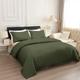 Duvet Cover Queen Size 3 Piece Queen Duvet Cover Set, Soft Double Brushed Queen Size Duvet Covers with Zipper Closure, 1 Duvet Cover and 2 Pillow Shams