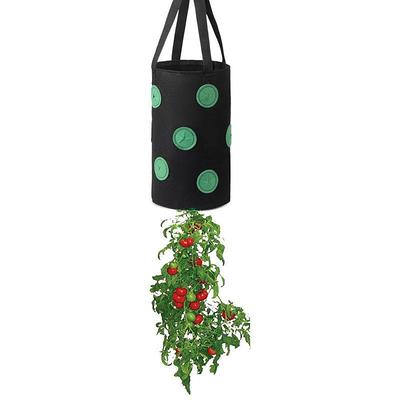 1pc Planting Bag Heavyweight Non-Woven Plant Pot With Handle, Indoor Outdoor Vegetable Fruit Grow Container, Healthier Stronger Plants