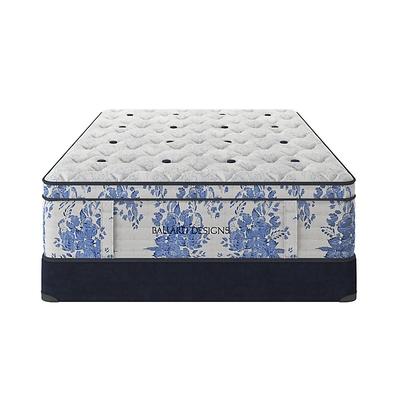 Designs Luxe Euro Pillowtop Mattress Set with Foundation - King, Plush, 2