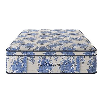 Designs Luxe Euro Pillowtop Mattress - Split King, Plush - Ballard Designs