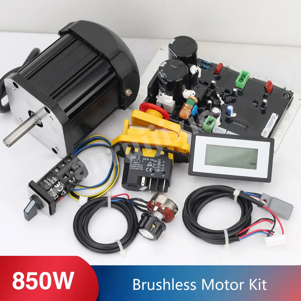 Kit moteur à courant continu 850W, carte de commande principale sans balais/kit moteur de carte d