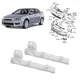 Staffa laterale paraurti anteriore da 1 o 2 pezzi per Lancer CX CY 2007-2015 6400A403 Supporto paraurti per Fortis Hatchback L o R