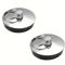 TEMU 2pcs Rubber Sink Stopper Set, Stainless Steel Adjustable Kitchen & Bathroom Drain Plug, For Sinks And , Kitchen Accessories