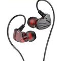 auricolari cablati con microfono 3,5 mm auricolari in-ear isolamento acustico auricolari stereo senza fili impermeabili bassi ricchi con cavo da 1,2 metri controllo del volume per telefono laptop pc tablet lettore mp3