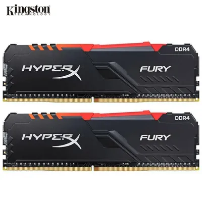 2025 FURY RAM DDR4 RGB Memory 2400MHz 2666MHz 3000MHz 3200MHz 3466MHz DIMM XMP Memoria ddr4 for