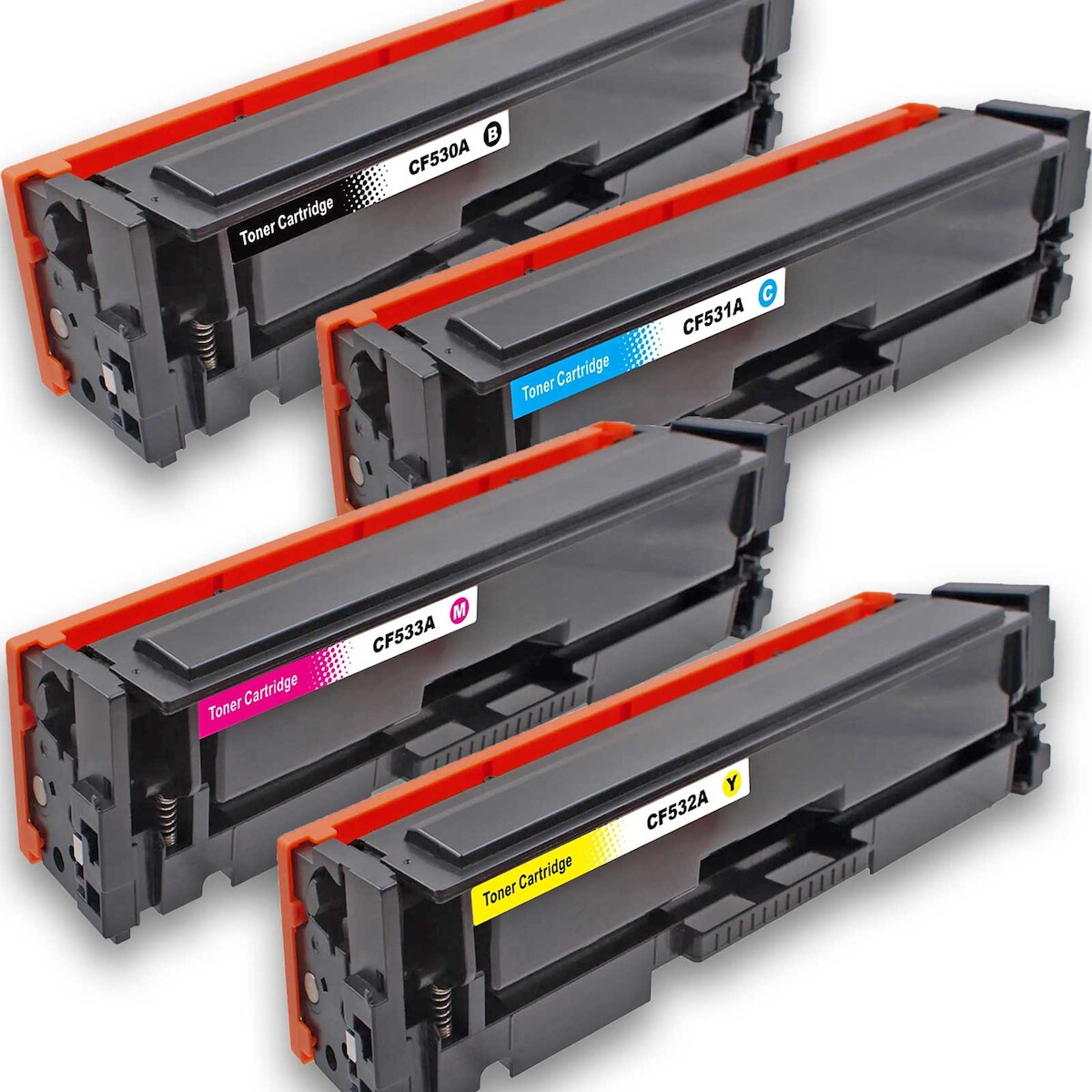 D&C Toner-Set kompatibel zu HP 205A für Color LaserJet Pro MFP M181fw - 4 Farben CMYK Image