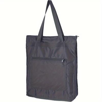 TEMU High-quality Foldable Shopping Bag - Lightweight, Waterproof Oxford Cloth Tote For Groceries & More Image