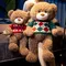 Giocattolo di alta qualità Kawaii Cartoon Huggale Big Teddy Bear Giocattoli di peluche Animali di peluche ripieni Orso bambola Regalo di compleanno per i bambini