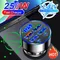 250W PD Car Charger QC3.0 Fast Charge 6-in-1 Car Cigarette Lighter Plug 5 Port Car Charger Flash