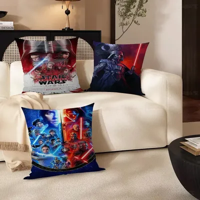 S-star W-wars Kissenbezug Zoll Bauernhaus Dekor Home Dekokissenbezüge für Couchdekorationen Image