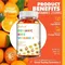 Organic Vitamin C supplement to support immune system and overall health, growth and development,