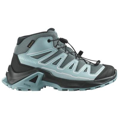 Salomon - Kid's X Ultra Mid GORE-TEX - Wanderschuhe 34 | EU 34 türkis/grau Image
