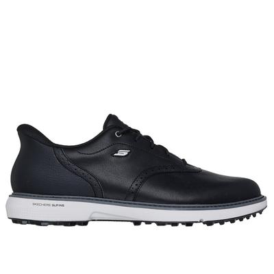 Skechers Men's Slip-ins: GO GOLF Prestige SL Shoes | Size 12.5 Extra Wide | Black | Leather/Synthetic/Textile | Arch Fit