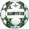 DERBYSTAR Ball Brillant APS v22, Größe 5 in weiß grün grau