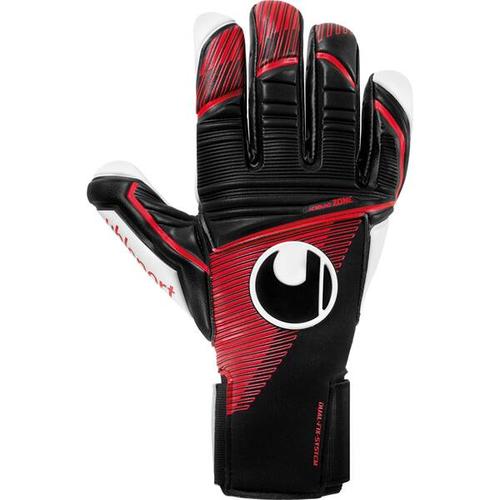 UHLSPORT Herren Handschuhe Powerline Absolutgrip HN, Größe 7 in schwarz/rot/weiß