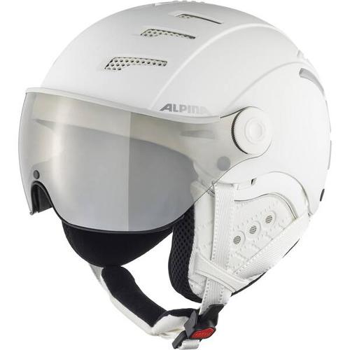 ALPINA Skihelm Jump 2.0 HM., Größe 55 in weiß matt