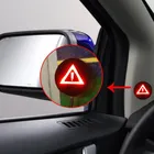 2 pz 12 V Sistema di rilevamento punto cieco per auto BSD Spia di distanza Assist Strumento di cambio corsia Sistema di rilevamento radar a specchio