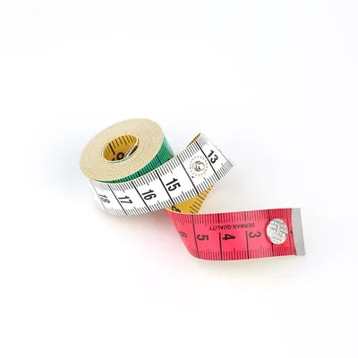 Four Color Buckle Soft Tape Measure -150cm Tape Measure Inch Measure Sewing Tape Measure Multifunctional Buckle Tape Measure