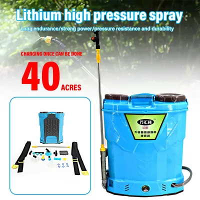 Electric Knapsack Pressure Sprayer 20L Garden Rechargeable Battery Cordless