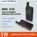 Walkie Talkie Mini Retevis USB Tipo C Telefono MXT-300PMR FRRadio Walkie-talkie Radio bidirezionale Radio portatile PTT Hotel