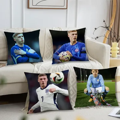 Cole P-Palmer Kissenbezug, quadratisches Kissen, Zimmer, Schlafzimmer, Kopfteil, Sofa, Wohnzimmer, Image