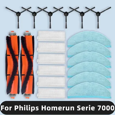 Kompatibel für ( Philips Homerun Serie 7000 XU7100/01 XU7100/02 ) ersatzteile filter hauptseite Image
