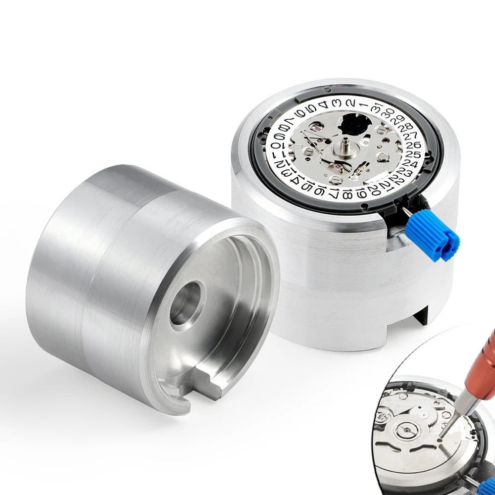 Uhrenzubehör Werkzeuge Uhrwerkhalter für NH35 NH34 Passend für NH36 7S26 4R35 4R36 8215 2824 2836 Uhrwerk für SKX007 Mod Base Repair Image