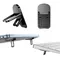 1 Paar faltbarer Laptop-Ständer, tragbarer Notebook-Stützhalter, verstellbare Riser-Kühlhalterung, universell für MacBook Air Tablet