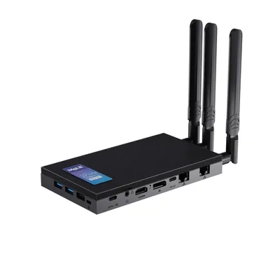 Vorverkauf MeLE Lüfterloser Mini-PC 4G LTE-Modul 2,5 GB Dual LAN N100 Windows 11 Pro Micro-PC USB-C HDMI2.0+DP1.4 Desktop-Computer