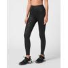 Leggings PLEIN SPORT "Leopard", Damen, Gr. XL, US-Größen, schwarz (02, schwarz), Obermaterial: 75% Polyamid, 25% Elasthan, Hosen