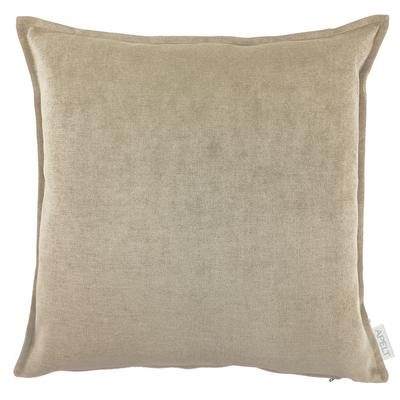 Kissenhülle APELT "Tahoe", grau (taupe), B:46cm L:46cm, Polyester, Baumwolle, Obermaterial: 90% Polyester, 10% Baumwolle, Kissenbezüge Image