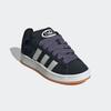 Sneaker ADIDAS ORIGINALS "CAMPUS 00S KIDS", Gr. 38,5, schwarz (core schwarz, grau one, cloud weiß), Leder, Synthetik, sportlich, Schuhe
