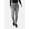 5-Pocket-Jeans STOOKER WOMEN "Skinny Fit Rio", Damen, Gr. 44, Länge 28, grau (grau laserot), Denim/Jeans, 71% Baumwolle, 27% Polyester, 2% Elasthan, casual, skinny fit 7/8-Länge, Jeans, Skinny Fit Casual Clean Wash Denim Jeans Magic Shape Effekt für...