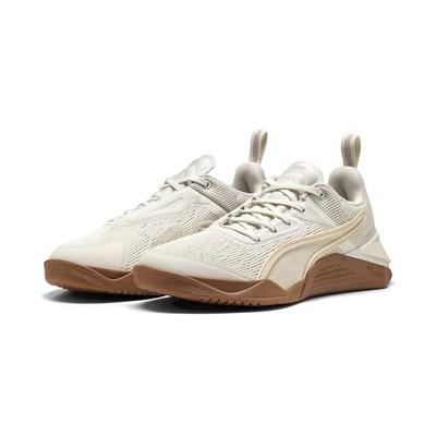 Trainingsschuh PUMA "FUSE 3.0 Trainingsschuhe Damen", Gr. 38, warm weiß alpine snow rose mauve gum pink, Obermaterial: S