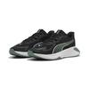 Trainingsschuh PUMA "PWR Hybrid Trainingsschuhe Erwachsene", Gr. 36, schwarz grün moon weiß, Obermaterial: Textil, Synthetik; Futter: Textil; Innensohle: Textil; Laufsohle: Gummi, Schuhe