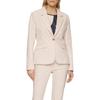 Jackenblazer S.OLIVER BLACK LABEL, Damen, Gr. 40, rosa (sepia rose), Obermaterial: 54% Baumwolle, 43% Polyester, 3% Elasthan. Futter: 100% Polyester, unifarben, casual, slim fit taillenbedeckt, Langarm, Blazer, mit Reverskragen