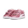 Sneaker PUMA "PUMA Smash 3.0 Glitz Glam Sneakers Mädchen", Kinder, Gr. 22, rosa (peach smoothie weiß pink), Obermaterial: Synthetik, Textil; Futter: Textil; Innensohle: Textil; Laufsohle: Gummi, Schuhe