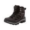 Wanderschuh JACK WOLFSKIN "VOJO 3 TEXAPORE MID W", Gr. 39, schwarz steel, lila, sportlich, Schuhe, Wasserdicht