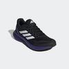 Laufschuh ADIDAS PERFORMANCE "RUNFALCON 5", Gr. 39, core schwarz, cloud weiß, collegiate lila, Textil, Synthetik, sportlich, Schuhe